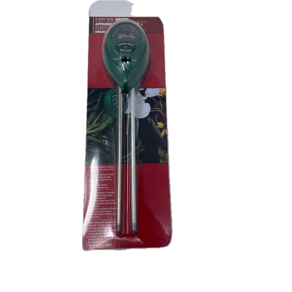 Plant 3 Way Soil Meter Tester NWT